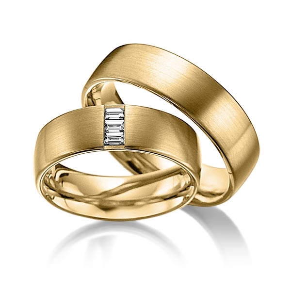 Trouwringen - Geel goud - A-6017-10