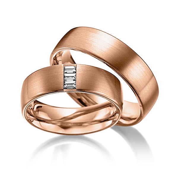 Trouwringen - Rood goud - A-6017-11