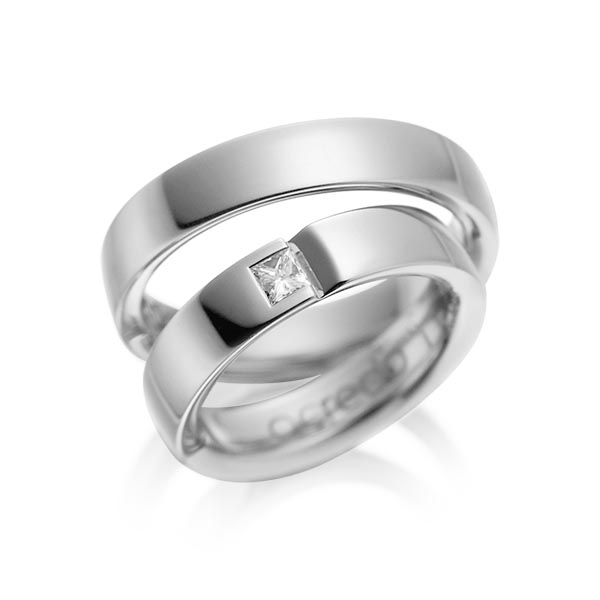 Trouwringen - Platina - A-1029-4