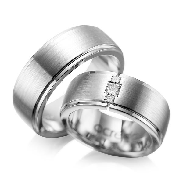 Trouwringen - Platina - A-1087-11