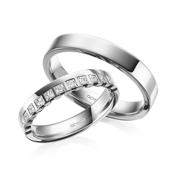 Trouwringen - Platina - A-2109-1