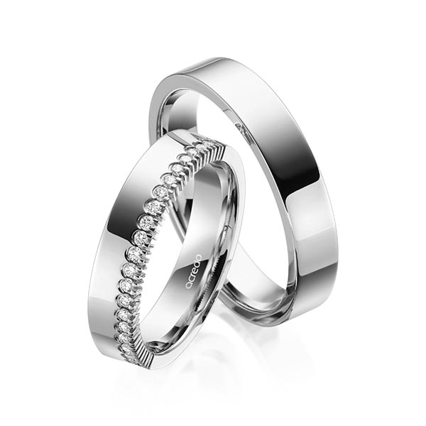 Trouwringen - Platina - A-2108-1