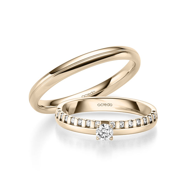 Trouwringen - Signature Goud - A-2926-6