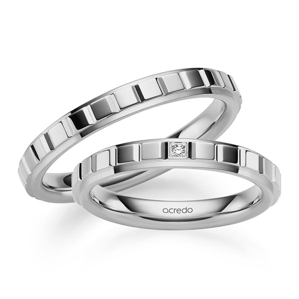 Trouwringen - Platina - A-2561-2