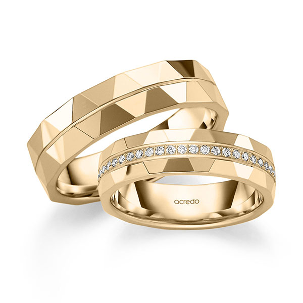 Trouwringen - Rosé goud - A-2652-3