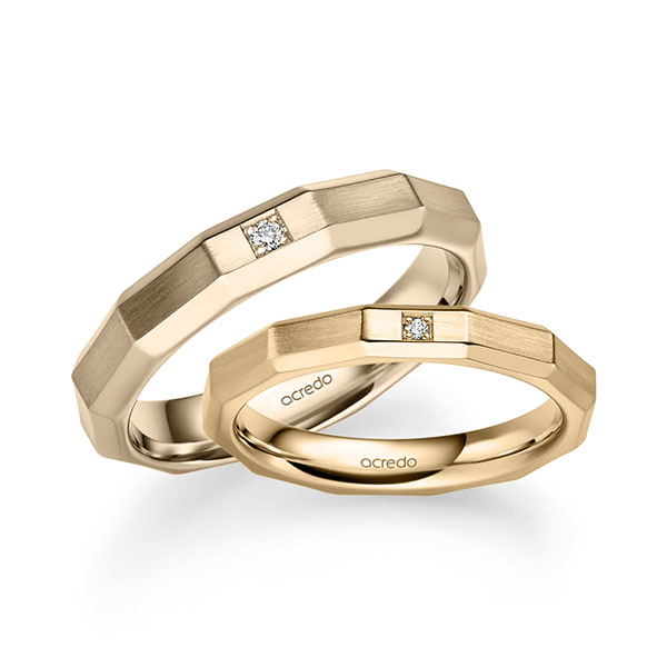 Trouwringen - Rosé goud - A-2492-4