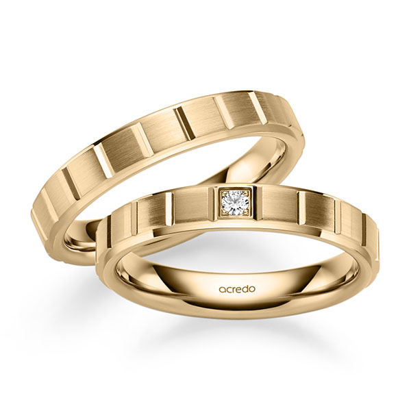 Trouwringen - Rosé goud - A-2562-3