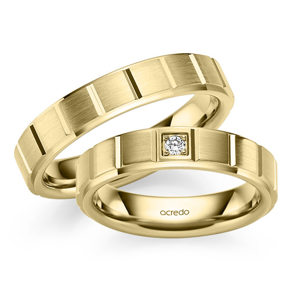 Trouwringen - Geel goud - A-2563-3