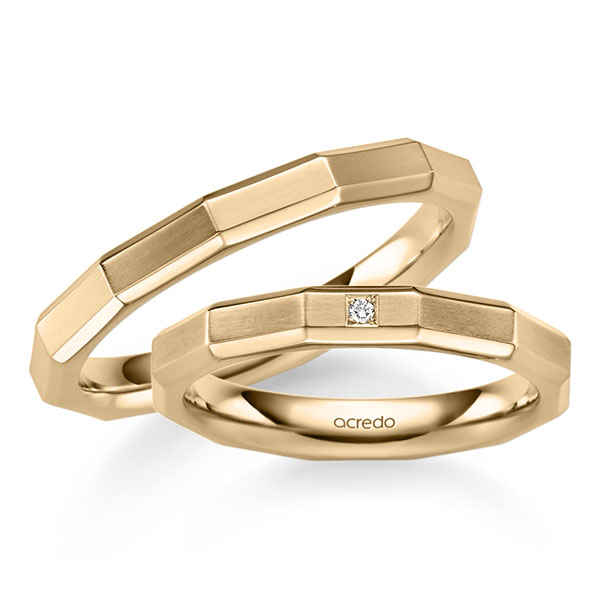 Trouwringen - Rosé goud - A-2574-3