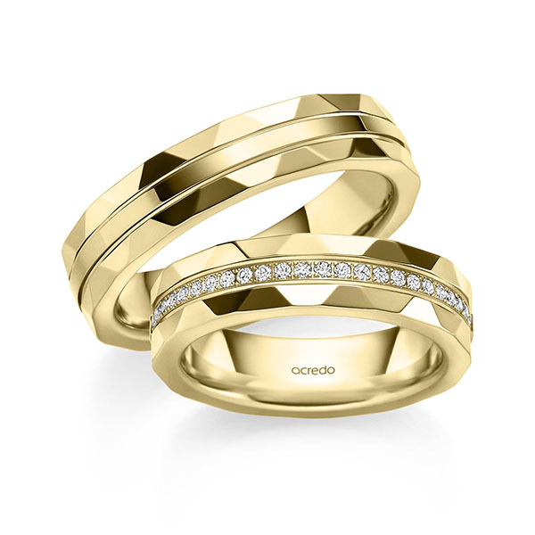Trouwringen - Geel goud - A-2963-8