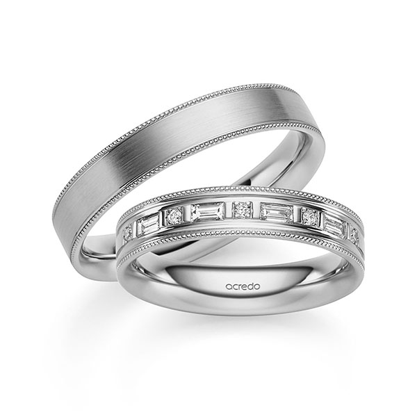 Trouwringen - Platina - S-1378-2
