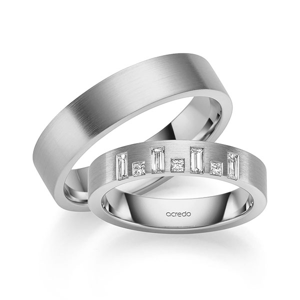 Trouwringen - Platina - S-1379-2