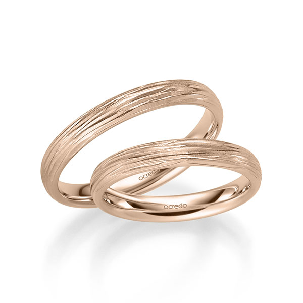 Trouwringen - Rood goud - A-2312-4