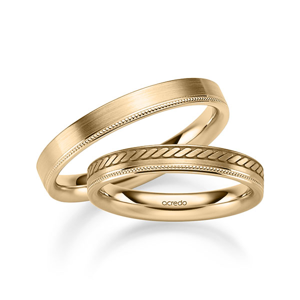 Trouwringen - Rosé goud - A-2690-3