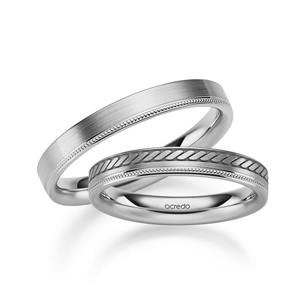 Trouwringen - Platina - A-2690-2