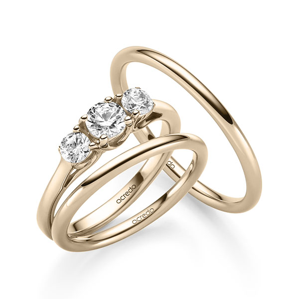 Trouwringen - Signature Goud - A-2428-3