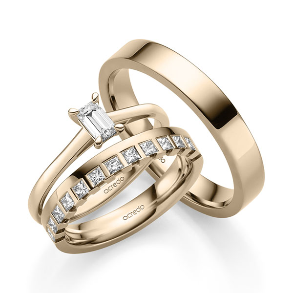 Trouwringen - Signature Goud - A-2439-4