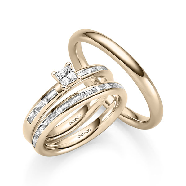 Trouwringen - Signature Goud - A-2419-4