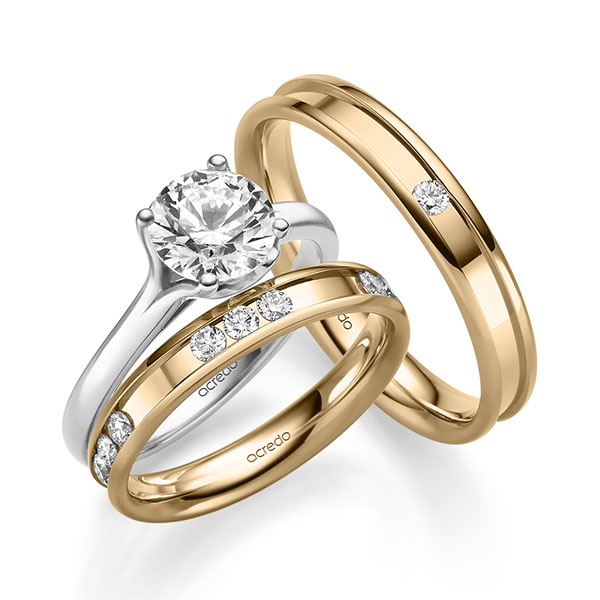 Trouwringen - Wit goud - A-2446-5