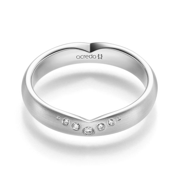 Trouwringen - Wit goud - A-2251-6