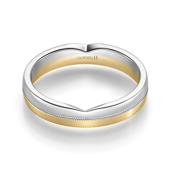 Trouwringen - Geel goud/Wit goud - A-2256-21