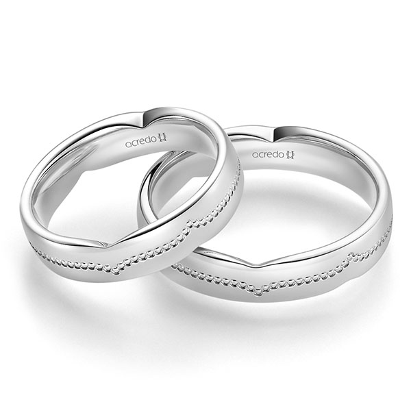 Trouwringen - Wit goud - A-2479-6