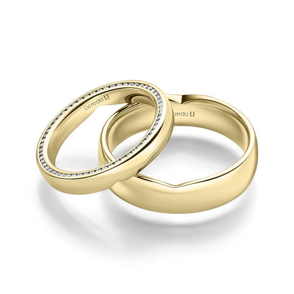 Trouwringen - Geel goud - A-2248-3