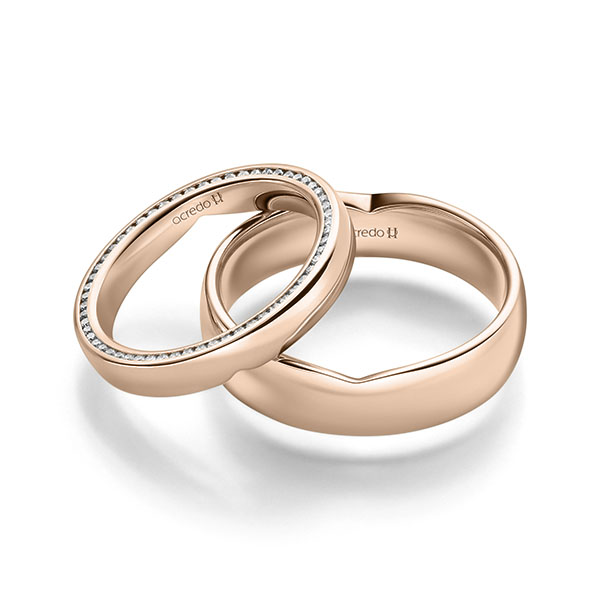 Trouwringen - Rood goud - A-2248-5