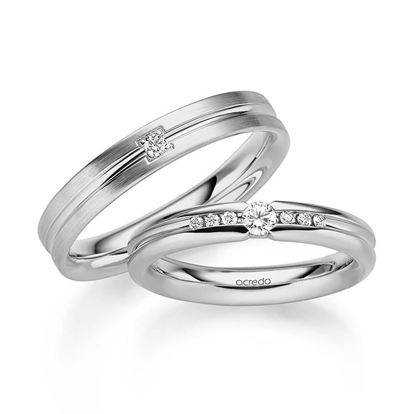 Trouwringen - Platina - S-1337-2