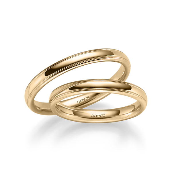 Trouwringen - Rosé goud - S-1282-7