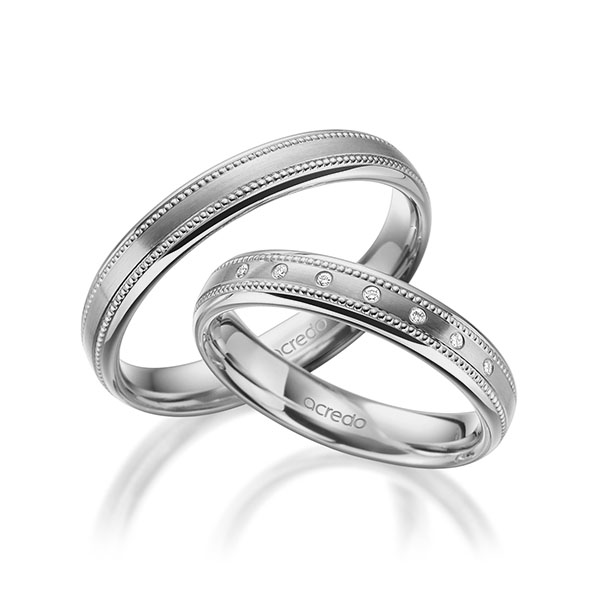 Trouwringen - Platina - A-1744-8