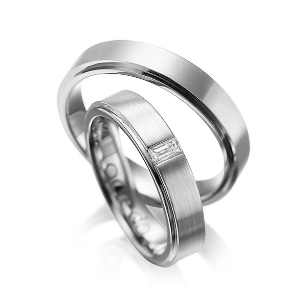 Trouwringen - Platina - A-1054-5