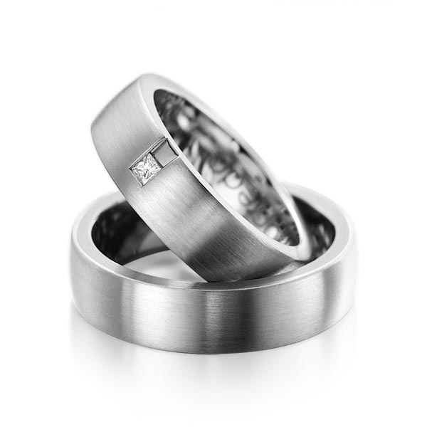 Trouwringen - Platina - A-1091-4