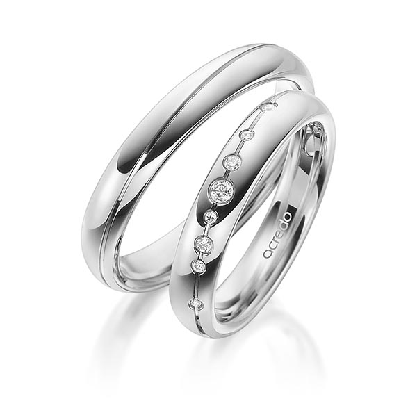Trouwringen - Platina - A-1708-4