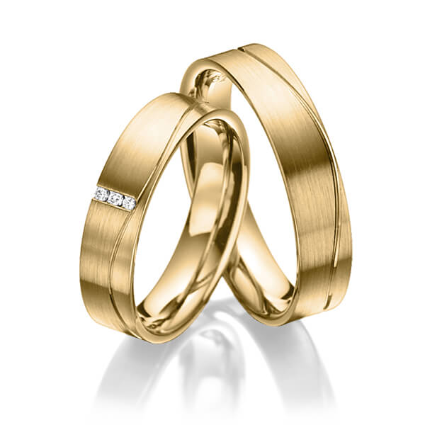 Trouwringen - Geel goud - A-3024-5