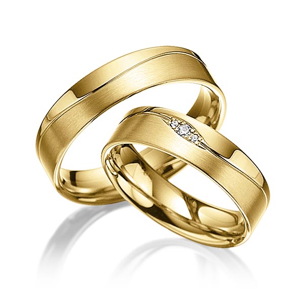 Trouwringen - Geel goud - A-3023-11