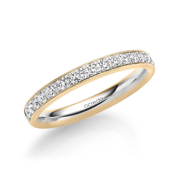Memoireringen - Rosé goud/Wit goud - A-1727-3