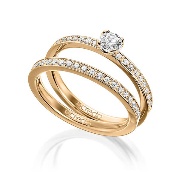 Memoireringen - Rosé goud - A-1600-5