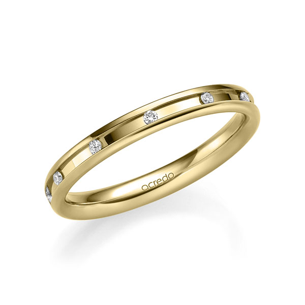 Trouwringen - Geel goud - A-2207-6