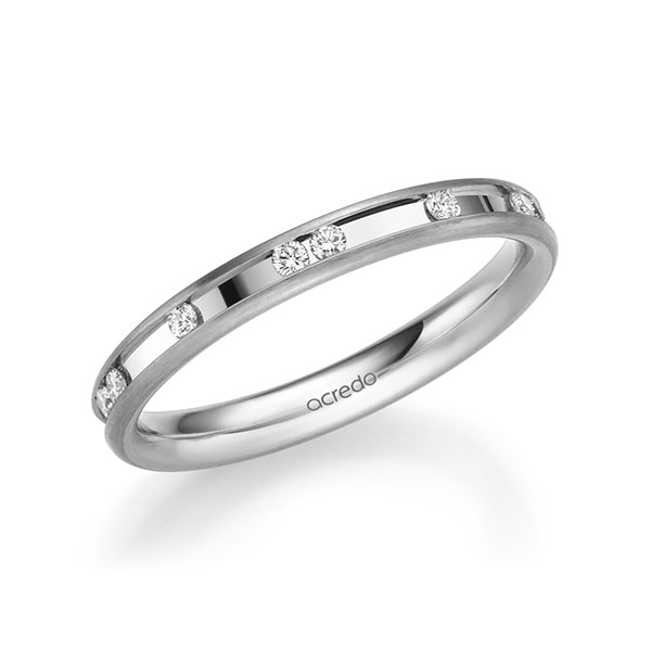 Trouwringen - Wit goud - A-2209-4