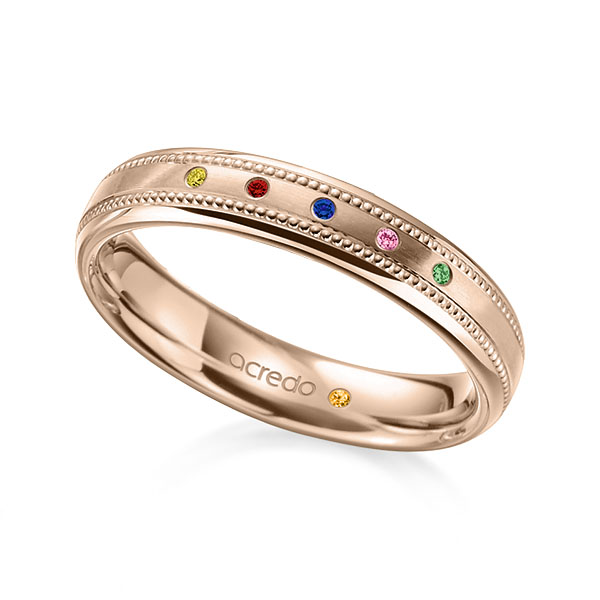 Trouwringen - Rood goud - A-2112-4