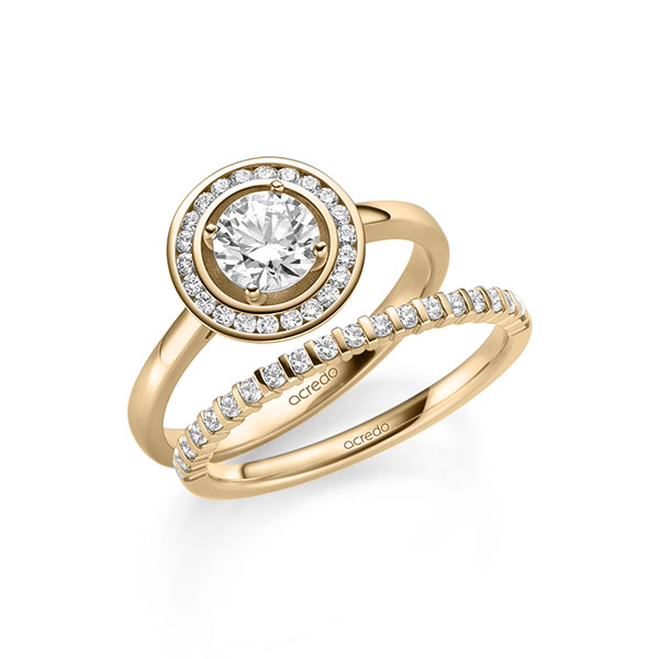 Memoireringen - Rosé goud - A-2155-4