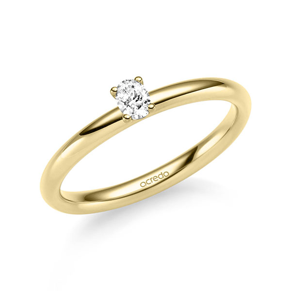 Verlovingsringen - Geel goud - A-2941-4