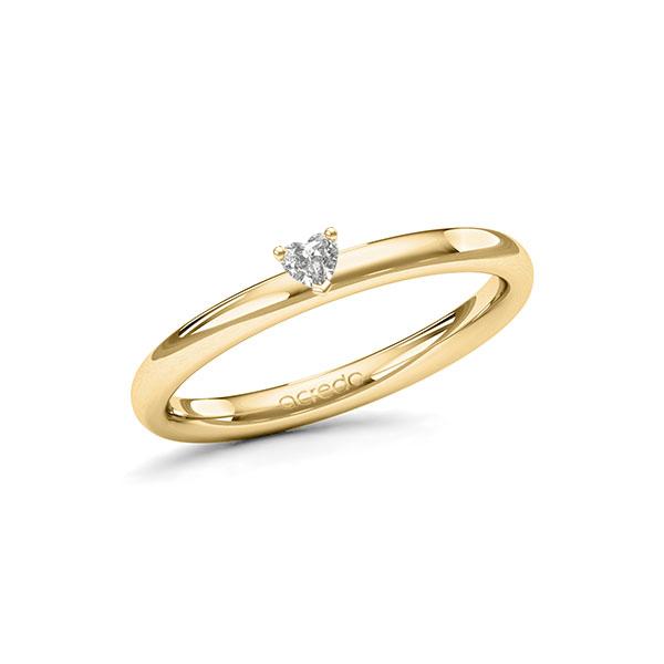 Verlovingsringen - Geel goud - A-2939-4