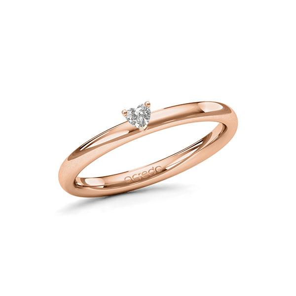 Verlovingsringen - Rood goud - A-2939-5