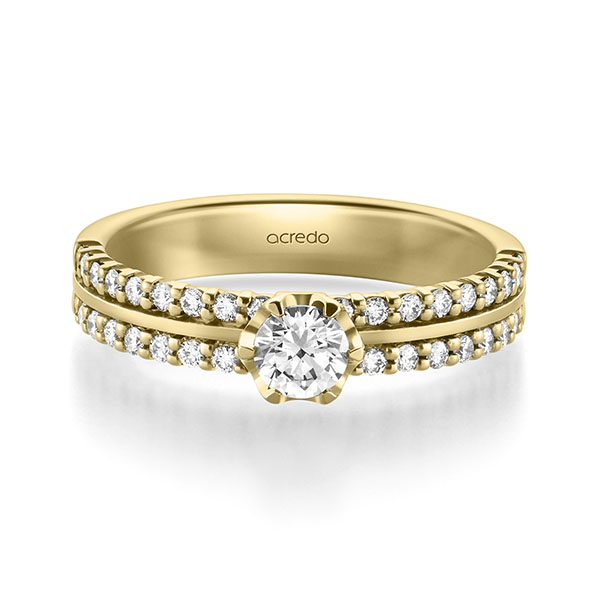 Verlovingsringen - Geel goud - A-2906-8