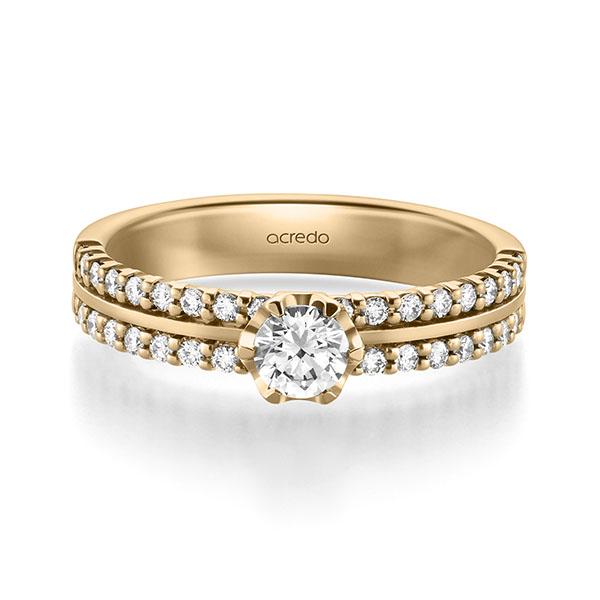 Verlovingsringen - Rosé goud - A-2906-7