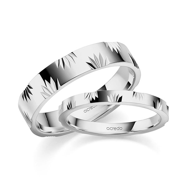 Trouwringen - Platina - S-1418-2
