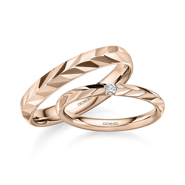 Trouwringen - Rood goud - A-2990-5