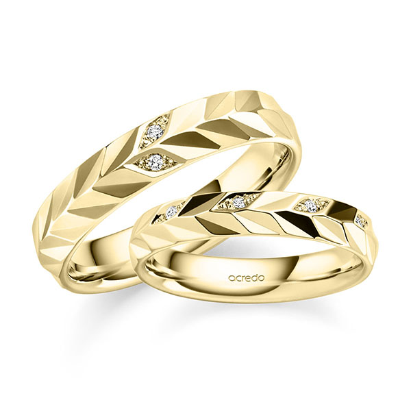 Trouwringen - Geel goud - A-2995-4